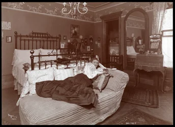 May Irwin, 1905 (silvergelatintryck)